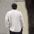 画像8: blurhms ROOTSTOCK（ブラームスルーツストック）Rough&Smooth Thermal Baseball Tee（ラフ&スムースサーマルベースボールTシャツ）/ Olive（オリーブ） (8)