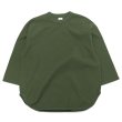画像1: blurhms ROOTSTOCK（ブラームスルーツストック）Rough&Smooth Thermal Baseball Tee（ラフ&スムースサーマルベースボールTシャツ）/ Olive（オリーブ） (1)