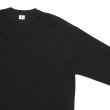 画像4: blurhms ROOTSTOCK（ブラームスルーツストック）Rough&Smooth Thermal Baseball Tee（ラフ&スムースサーマルベースボールTシャツ）/Black（ブラック） (4)