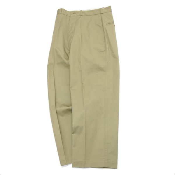 画像1: blurhms ROOTSTOCK（ブラームスルーツストック）2046D Chino Pants（2046Dチノパンツ）/Dusty Beige（ダスティベージュ）【裾上げ無料】 (1)