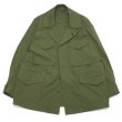 画像1: blurhms ROOTSTOCK（ブラームスルーツストック）CN Oxford 43 Jacket（コットンナイロンオックスフォード43ジャケット）/Dark Olive（ダークオリーブ）※3(L)サイズのみ (1)