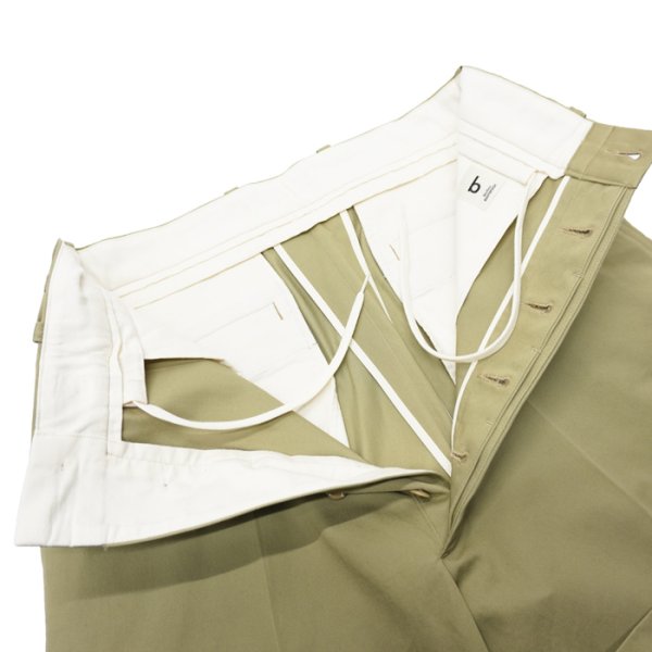 画像5: blurhms ROOTSTOCK(ブラームスルーツストック)2046D Chino Pants(2046Dチノパンツ)/ Dusty Beige(ダスティベージュ)【裾上げ無料】 (5)
