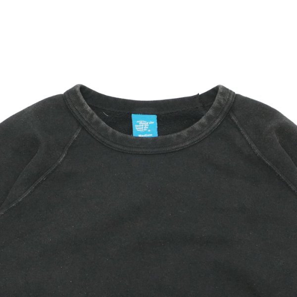 画像3: Good On(グッドオン)Raglan Crew Neck Sweat(ラグランクルーネックスウェット)"Vintage Dye" / Black(ブラック) (3)