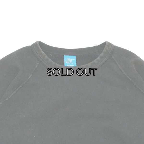 画像3: Good On（グッドオン）Raglan Crew Neck Sweat（ラグランクルーネックスウェット）"Vintage Dye" / Black（ブラック） (3)