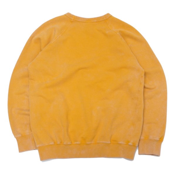 画像3: Good On(グッドオン)Raglan Crew Neck Sweat(ラグランクルーネックスウェット)"Vintage Dye" / Mustard(マスタード)・Dk.Green(ダークグリーン) (3)