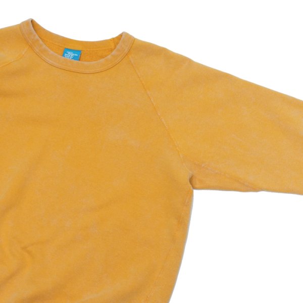 画像7: Good On(グッドオン)Raglan Crew Neck Sweat(ラグランクルーネックスウェット)"Vintage Dye" / Mustard(マスタード)・Dk.Green(ダークグリーン) (7)