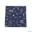 画像4: ENGINEERED GARMENTS（エンジニアードガーメンツ）PRINTED BANDANA（プリンテッドバンダナ）/Red（レッド）・Navy（ネイビー）・Olive（オリーブ） (4)