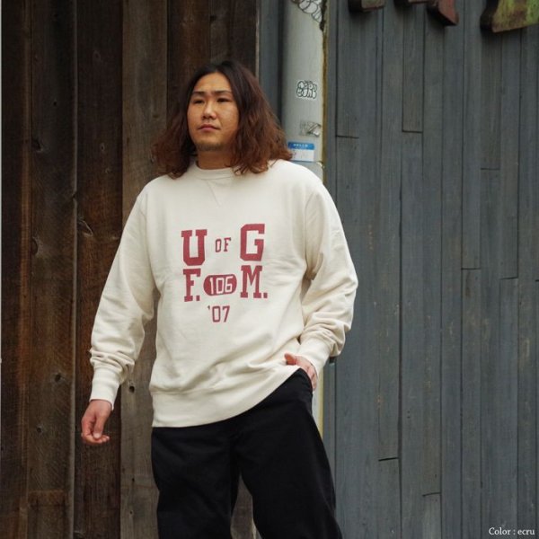 画像4: FilMelange(フィルメランジェ)VIET-PT(ヴェットPT)"ヴィンテージ裏毛" / Blue(ブルー) (4)