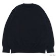 画像4: Yonetomi NEW BASIC（ヨネトミニューベーシック）RIGID SEA ISLAND COTTON PULLOVER（リジッドシーアイランドコットンプルオーバー）/Raw（キナリ）・Navy（ネイビー） (4)