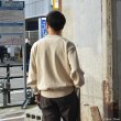 画像13: Yonetomi NEW BASIC（ヨネトミニューベーシック）RIGID SEA ISLAND COTTON PULLOVER（リジッドシーアイランドコットンプルオーバー）/Raw（キナリ）・Navy（ネイビー） (13)