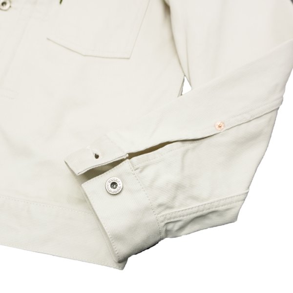 画像6: 『OUTLET』F.O.B FACTORY（エフオービーファクトリー）PIQUE JACKET（ピケジャケット）”BEDFORD CORD” / Ivory（アイボリー） (6)