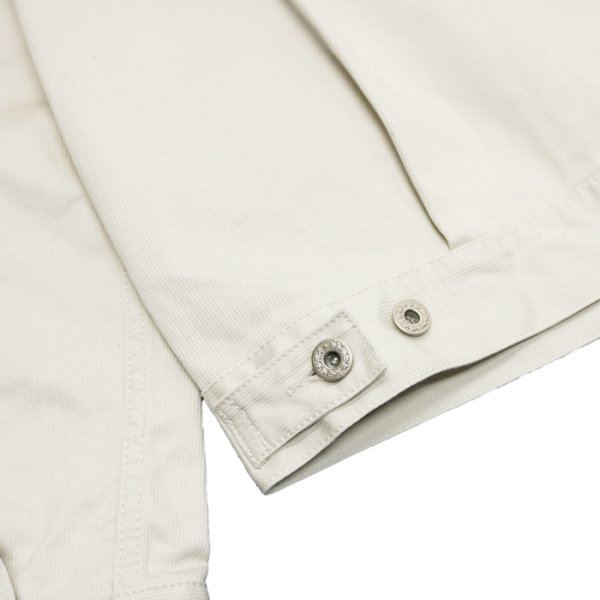 画像7: 『OUTLET』F.O.B FACTORY（エフオービーファクトリー）PIQUE JACKET（ピケジャケット）”BEDFORD CORD” / Ivory（アイボリー） (7)