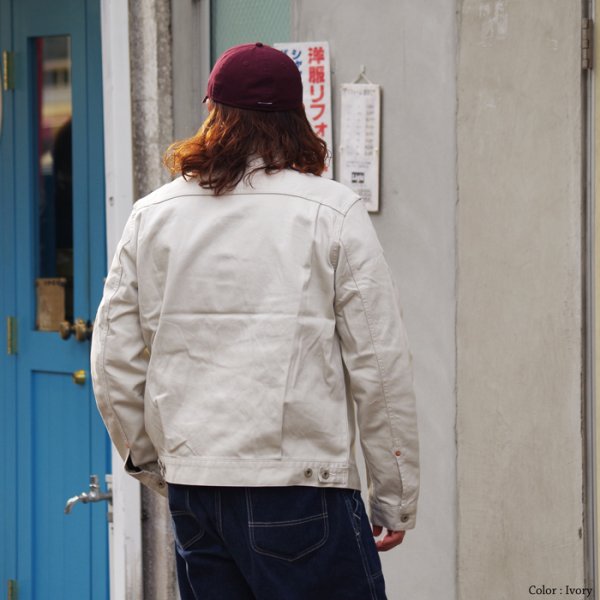 画像13: 『OUTLET』F.O.B FACTORY（エフオービーファクトリー）PIQUE JACKET（ピケジャケット）”BEDFORD CORD” / Ivory（アイボリー） (13)
