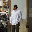 画像7: blurhms ROOTSTOCK（ブラームスルーツストック）Button-down Shirt（ボタンダウンシャツ）/White×Black Stripe（ホワイト×ブラックストライプ）※サイズ2(M)のみ (7)