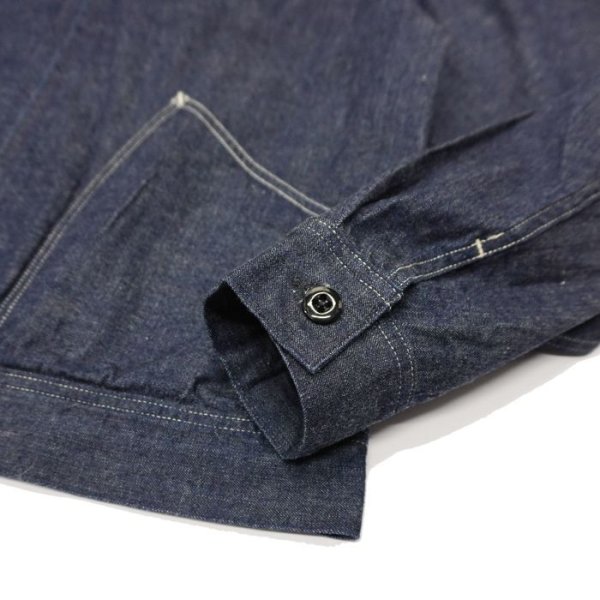 画像6: *A VONTADE(アボンタージ)Denim Zip Jacket(デニムジップジャケット)"10oz Selvedge Denim" / Dk.Indigo(ダークインディゴ) (6)