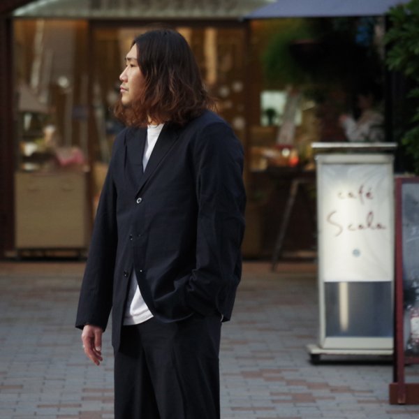 画像12: *A VONTADE(アボンタージ)Weekend 4B Jacket(ウィークエンド4Bジャケット)"Gas Boiled Twill" / Black(ブラック) (12)