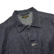 画像3: *A VONTADE（アボンタージ）Coal Mine Denim Blouse（コールマインデニムブラウス）"11.5oz Nepped Selvedge Denim"/ Indigo（インディゴ） (3)