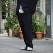 画像11: A VONTADE（アボンタージ）1 Tuck Easy Trousers（1タックイージートラウザーズ）Gas Boiled Twill/Black（ブラック）【裾上げ無料】 (11)