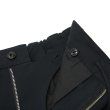 画像4: A VONTADE（アボンタージ）1 Tuck Easy Trousers（1タックイージートラウザーズ）Gas Boiled Twill/Black（ブラック）【裾上げ無料】 (4)