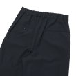 画像6: A VONTADE（アボンタージ）1 Tuck Easy Trousers（1タックイージートラウザーズ）Gas Boiled Twill/Black（ブラック）【裾上げ無料】 (6)