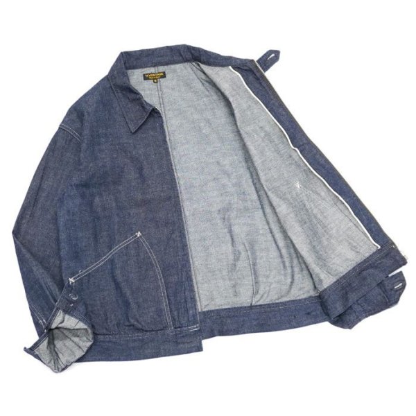画像9: *A VONTADE(アボンタージ)Denim Zip Jacket(デニムジップジャケット)"10oz Selvedge Denim" / Dk.Indigo(ダークインディゴ) (9)
