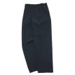 画像1: *A VONTADE（アボンタージ）1 Tuck Easy Trousers（1タックイージートラウザーズ）"Gas Boiled Twill" / Black（ブラック）【裾上げ無料】 (1)