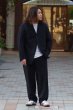 画像14: *A VONTADE（アボンタージ）Weekend 3B Jacket（ウィークエンド3Bジャケット）"Gas Boiled Twill" / Black（ブラック） (14)