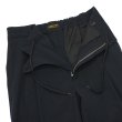 画像3: *A VONTADE（アボンタージ）1 Tuck Easy Trousers（1タックイージートラウザーズ）"Gas Boiled Twill" / Black（ブラック）【裾上げ無料】 (3)