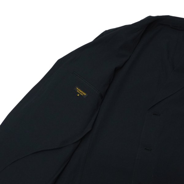 画像8: *A VONTADE(アボンタージ)Weekend 4B Jacket(ウィークエンド4Bジャケット)"Gas Boiled Twill" / Black(ブラック) (8)
