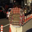 画像15: ENGINEERED GARMENTS（エンジニアードガーメンツ）Loiter Jacket（ロイタージャケット）"Square Patchwork Madras" / Navy（ネイビー） (15)