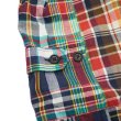 画像8: ENGINEERED GARMENTS（エンジニアードガーメンツ）Loiter Jacket（ロイタージャケット）"Square Patchwork Madras" / Navy（ネイビー） (8)