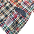 画像7: ENGINEERED GARMENTS（エンジニアードガーメンツ）Loiter Jacket（ロイタージャケット）"Square Patchwork Madras" / Navy（ネイビー） (7)