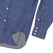 画像5: *A VONTADE（アボンタージ）Lax Western Shirts（ラックスウエスタンシャツ）"6.5oz Zimbabwe Denim" / Fade Indigo（フェードインディゴ） (5)