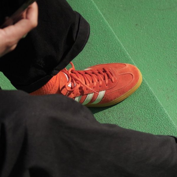 画像11: ＜50%OFF＞adidas Originals（アディダスオリジナルス）HANDBALL SPEZIAL（ハンドボール スペツィアル）/ Preloved Red×White（プリラブドレッド×ホワイト）※26,5mcのみ (11)