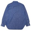 画像2: *A VONTADE（アボンタージ）Lax Western Shirts（ラックスウエスタンシャツ）"6.5oz Zimbabwe Denim" / Fade Indigo（フェードインディゴ） (2)