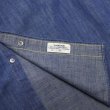 画像7: *A VONTADE（アボンタージ）Lax Western Shirts（ラックスウエスタンシャツ）"6.5oz Zimbabwe Denim" / Fade Indigo（フェードインディゴ） (7)