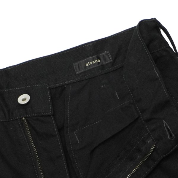 画像4: ＜40%OFF＞alvana（アルヴァナ）Bharat DENIM WORK PANTS（バーラトデニムワークパンツ）/ Ink Black（インクブラック）※サイズ3のみ (4)