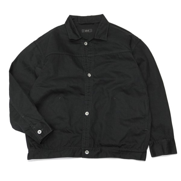 画像1: alvana（アルヴァナ）Bharat DENIM JACKET（バーラトデニムジャケット）/ Ink Black（インクブラック） (1)