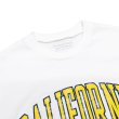 画像6: Sloppy Supply（スラッピーサプライ）Long Sleeve Print Tee（ロングスリーブプリントTシャツ）"CALIFORNIA"/White（ホワイト）・Fade Navy（フェードネイビー） (6)