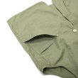 画像12: Post O'Alls（ポストオーバーオールズ）DEE Vest（ディー・ベスト）Hemp Cotton Poplin/Natural（ナチュラル）・Sage（セージ） (12)