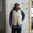 画像15: Post O'Alls（ポストオーバーオールズ）DEE Vest（ディー・ベスト）Hemp Cotton Poplin/Natural（ナチュラル）・Sage（セージ） (15)