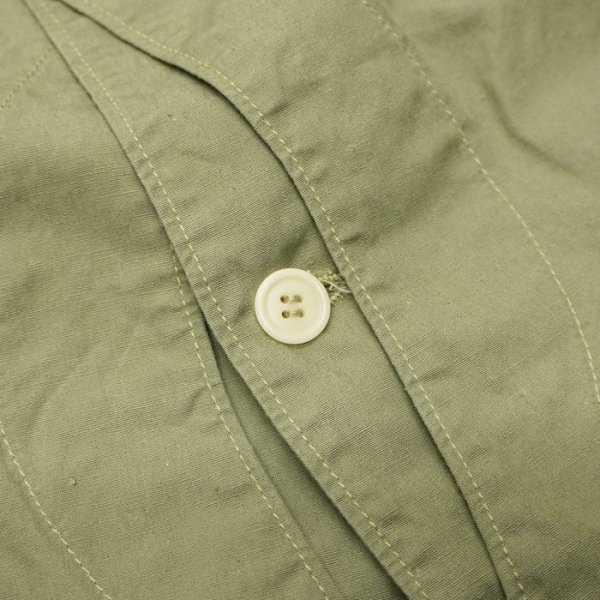 画像7: Post O'Alls（ポストオーバーオールズ）DEE Vest（ディー・ベスト）"Hemp Cotton Poplin" / Sage（セージ） (7)