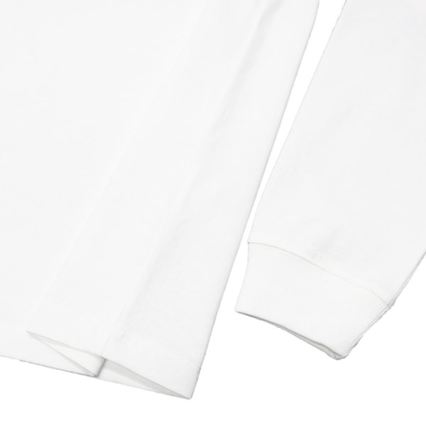 画像5: alvana（アルヴァナ）空紡 L/S TEE SHIRTS（空紡ロングスリーブTシャツ）/ White（ホワイト） (5)