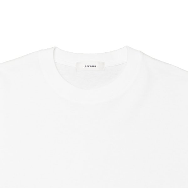 画像3: alvana（アルヴァナ）空紡 L/S TEE SHIRTS（空紡ロングスリーブTシャツ）/ White（ホワイト） (3)