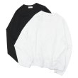 画像1: alvana（アルヴァナ）FADE RAGLAN SWEAT TEE SHIRTS（フェードラグランスウェットTシャツ）/Top Gray（トップグレー）・Black（ブラック） (1)