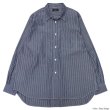 画像4: alvana（アルヴァナ）WIDE REGULAR SHIRTS（ワイドレギュラーシャツ）/ White Stripe（ホワイトストライプ）・Navy Stripe（ネイビーストライプ） (4)