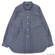 画像4: alvana（アルヴァナ）WIDE REGULAR SHIRTS（ワイドレギュラーシャツ）/White Stripe（ホワイトストライプ）・Navy Stripe（ネイビーストライプ） (4)