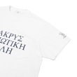 画像5: ENGINEERED GARMENTS（エンジニアードガーメンツ）PRINTED CROSS CREW NECK T-SHIRT（プリンテッドクロスクルーネックTシャツ）LIC/White（ホワイト）・Navy（ネイビー）・Grey（グレー） (5)