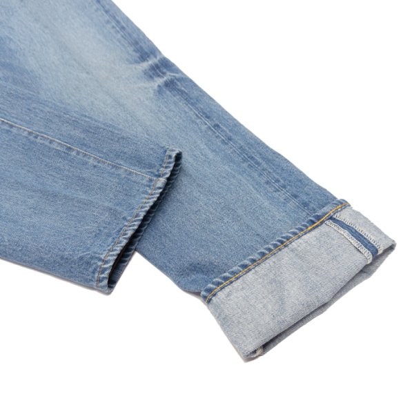 画像8: 【PointUp10%11/10迄】KAPTAIN SUNSHINE(キャプテンサンシャイン)Skate Shoecut Denim Pants(スケートシューカットデニムパンツ)/ Indigo Vintage Wash(インディゴヴィンテージウォッシュ) (8)