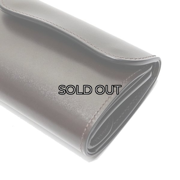 画像3: WILD SWANS（ワイルドスワンズ）BYRNE（バーン）3つ折りウォレット"サドルプルアップ"/Choco（チョコ） (3)